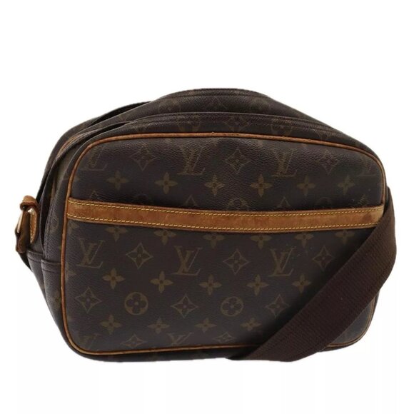 LOUIS VUITTON Monogram Reporter PM Shoulder Bag M45254 LV Auth 84581 - Picture 1 of 16